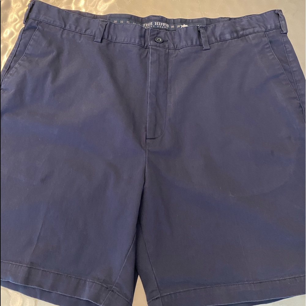 Fish Hippie Drift Short Navy Size 40 8-inch lnseam